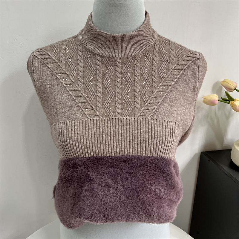 郭贵人妈妈加绒加厚打底衫毛衣