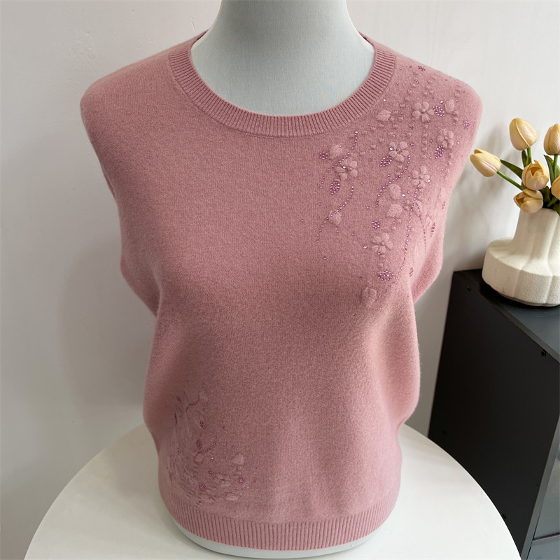 郭贵人妈妈纯羊毛衫女毛衣秋冬