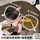 白方框夜视镜 变色近视眼镜夜间司机开车驾驶专用防远光日夜两用