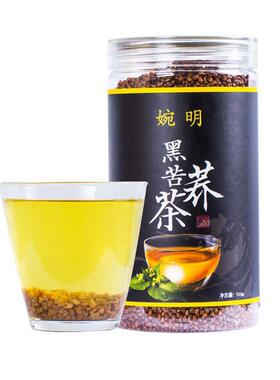 婉明龙黑茶苦荞麦茶罐装荞麦茶500珠水果茶花g草茶养生荞麦茶TYF