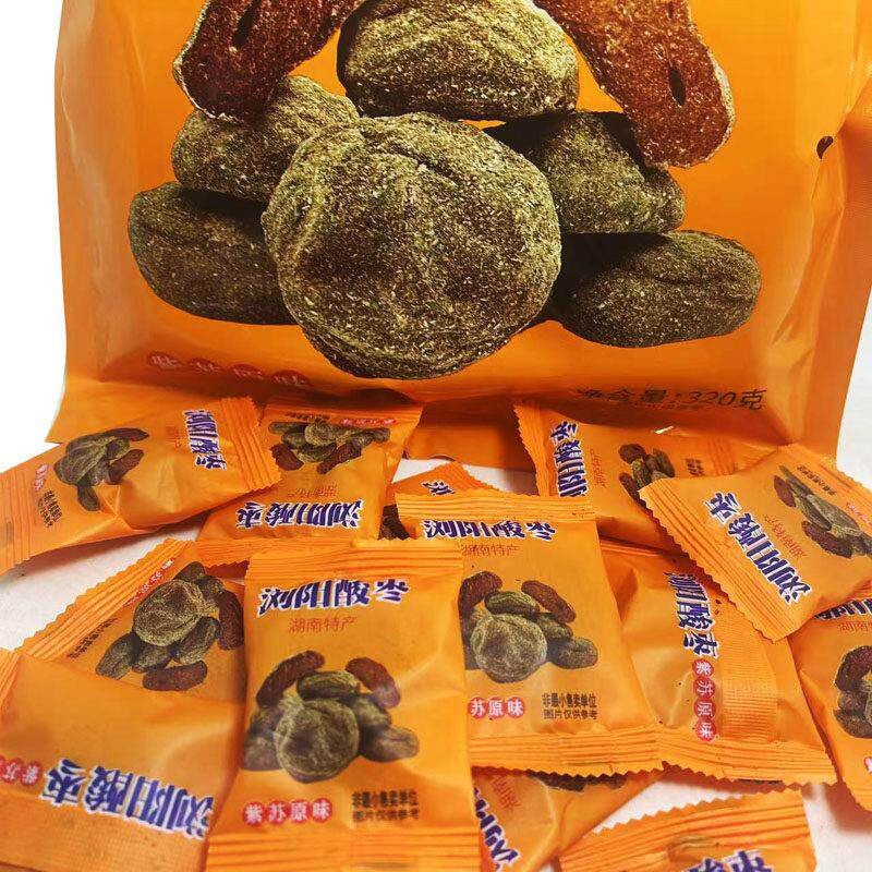 湖南特浏产阳酸枣果无核苏原味酸枣脯零食办公室休紫闲 小JXI吃零