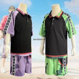 佐喜娜六一儿童表演服儿童演出服cosplay服S1身法裤COS服吃鸡套装