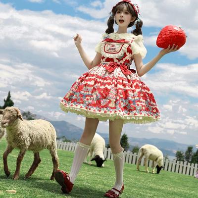 草莓塔塔lolita蔷薇絮语