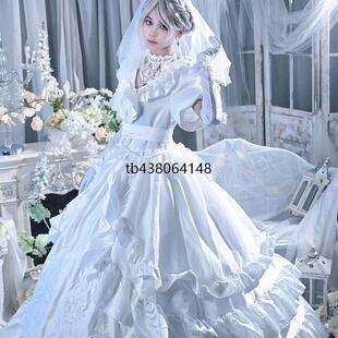 第五人格红夫人cos服应许之日cospaly溯洄系列奇珍时装婚纱套装女