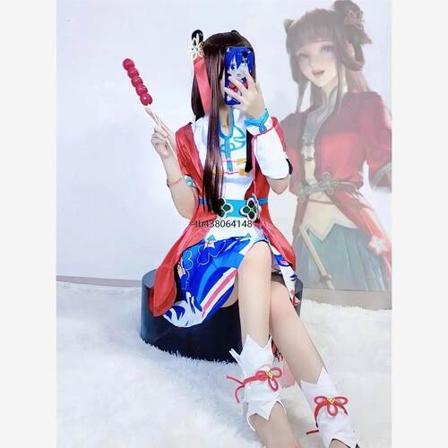 王者荣耀西施cos服装皮肤玲珑珍味cosplay女装动漫游戏COS服套装