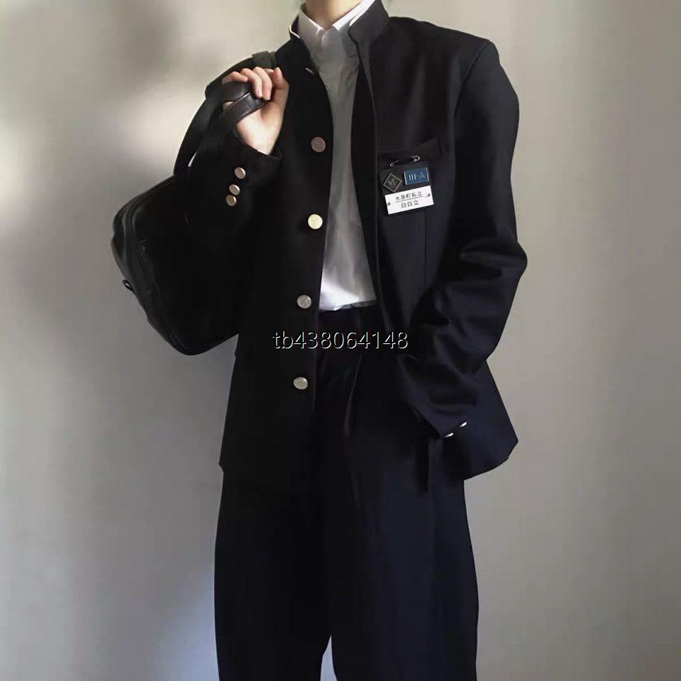 dk制服初中高中生热血高校班服JK校服中山装西装学院风男女外套