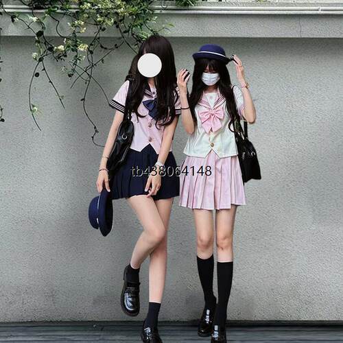 JK制服套装原创正版夏季日系学院风淑吉高水手服套装女短袖上衣