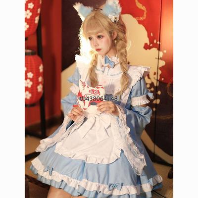 大码女仆装万圣节爱丽丝
