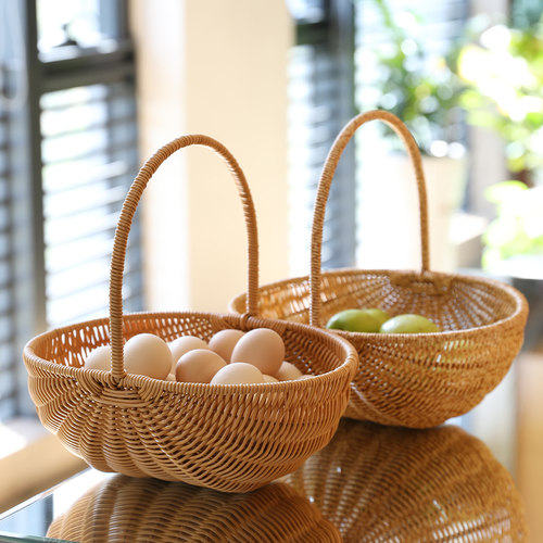 家好点手提采摘水果篮买菜篮子