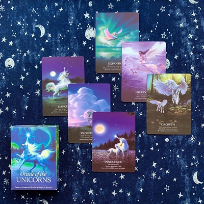 塔罗牌卡牌独角兽神谕卡Oracle of the Unicorns爱好者收集