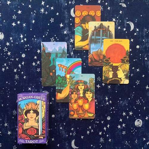 塔罗牌塔luo牌taluo摩根吉尔塔罗牌 Morgan-Greer Tarot 卡牌