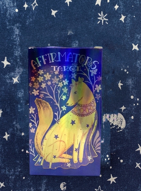 塔罗牌塔luo牌鼓励者Affirmators Tarot 伟特系78张英文11.5*6.5