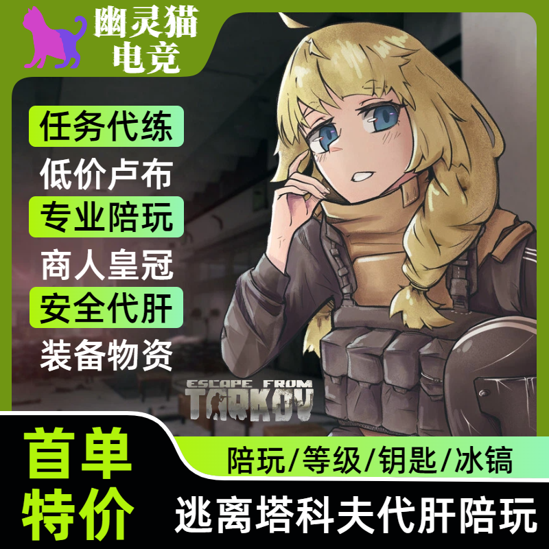 塔科夫陪玩买金保镖任务卢布3x4