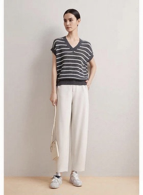 精雕高挑身材！静奢系列 神灯裤  三醋酸9分休闲裤