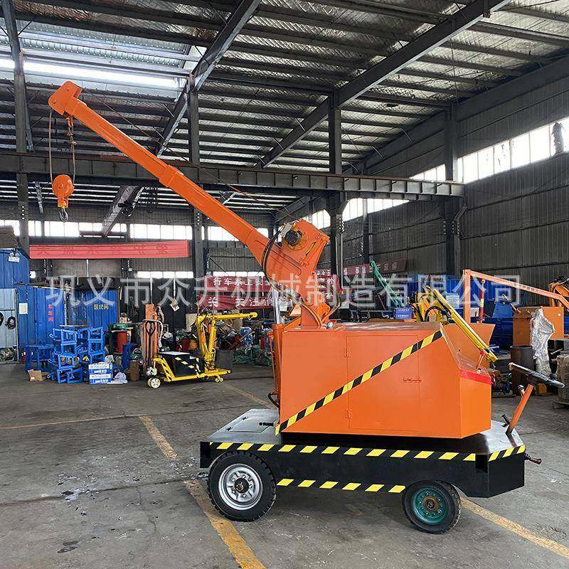 移动式运行式小吊车液压旋转小吊车全自动0.5T1T2T移动式小吊机,搬运/仓储/物流设备,其他起重搬运设备,淘宝优惠券,粉丝福利购,淘宝优惠卷