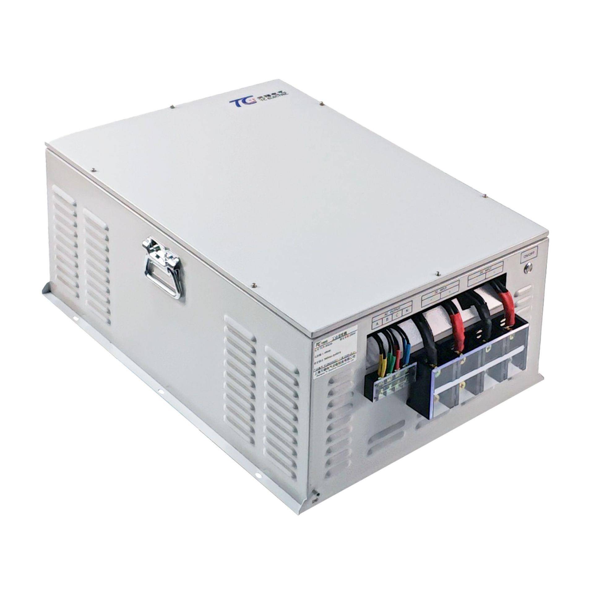 C48V转AC3V80载/400V大功D率三相40kw工频隔离逆变器工业车AG83船