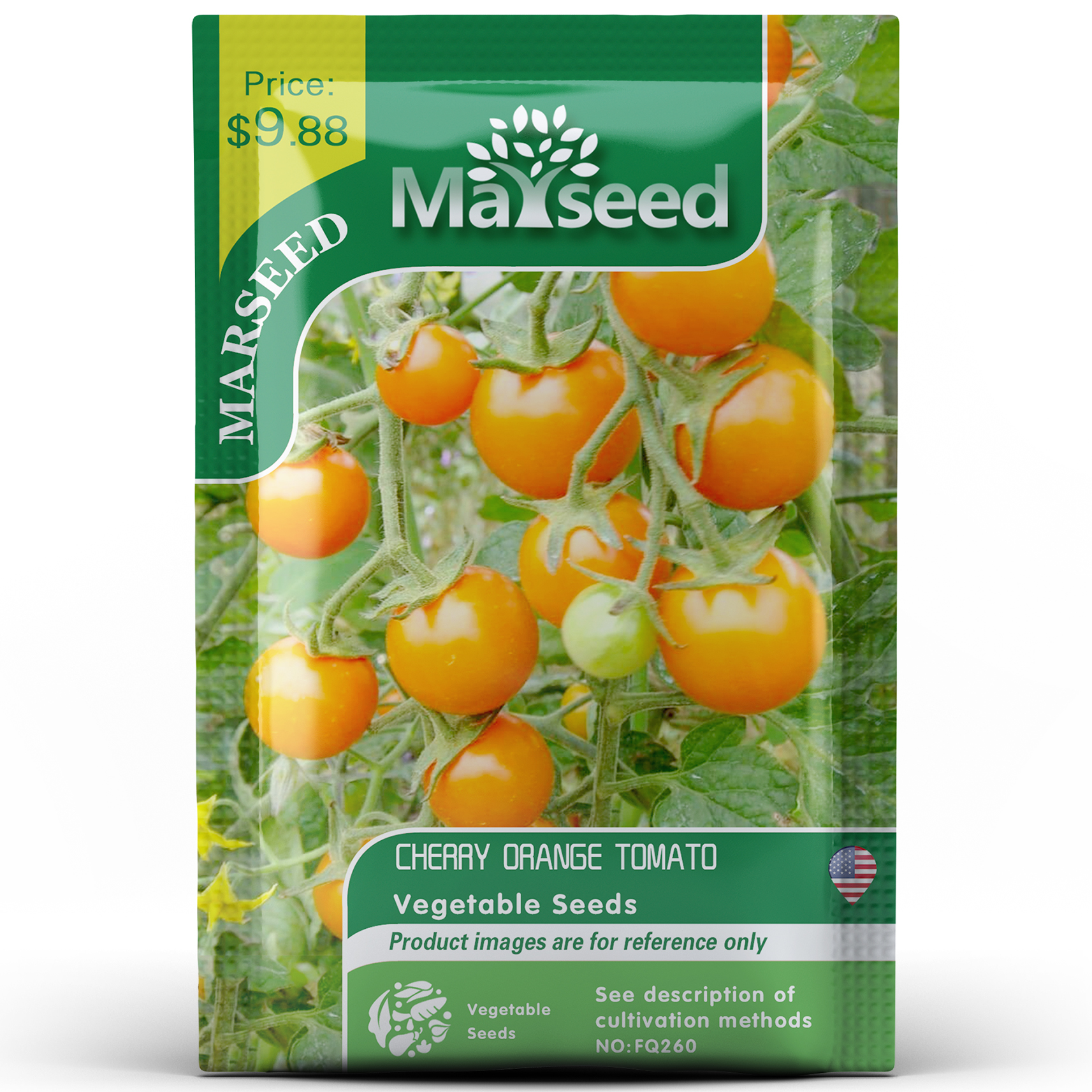 【MARSEED】橙色樱桃番茄种子