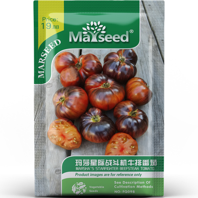 奇特星云纹玛莎星际战斗机牛排番茄种子种苗口感浓郁多汁蔬菜B196