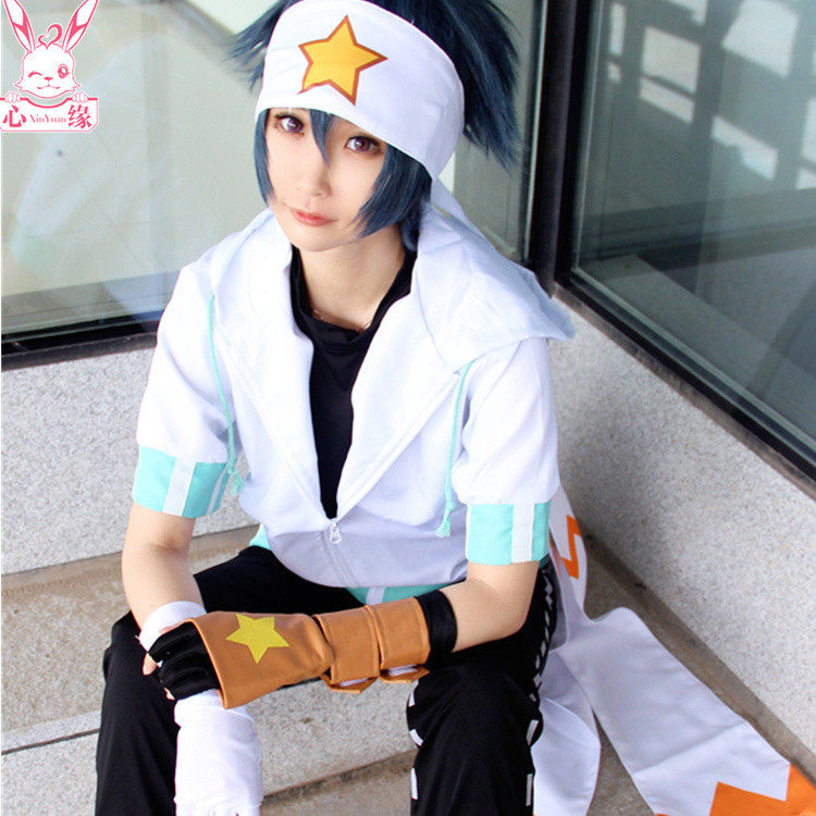 现货凹凸雷狮世界cos服cosplay日常服装雷狮假发