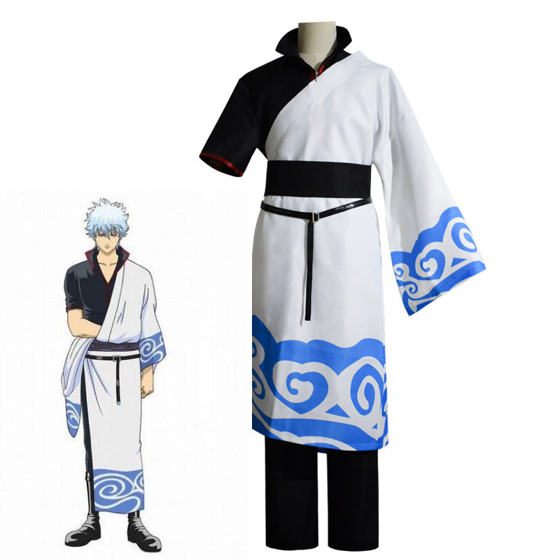 银魂cos坂田银时银桑cos万事屋银桑cosplay动漫服装阿银cos服装