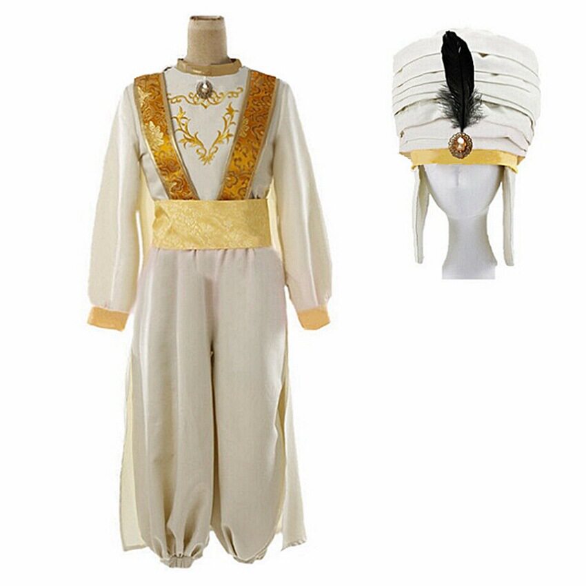 甜哒哒阿拉丁神灯cos服装万圣节服装舞台表演服cosplay