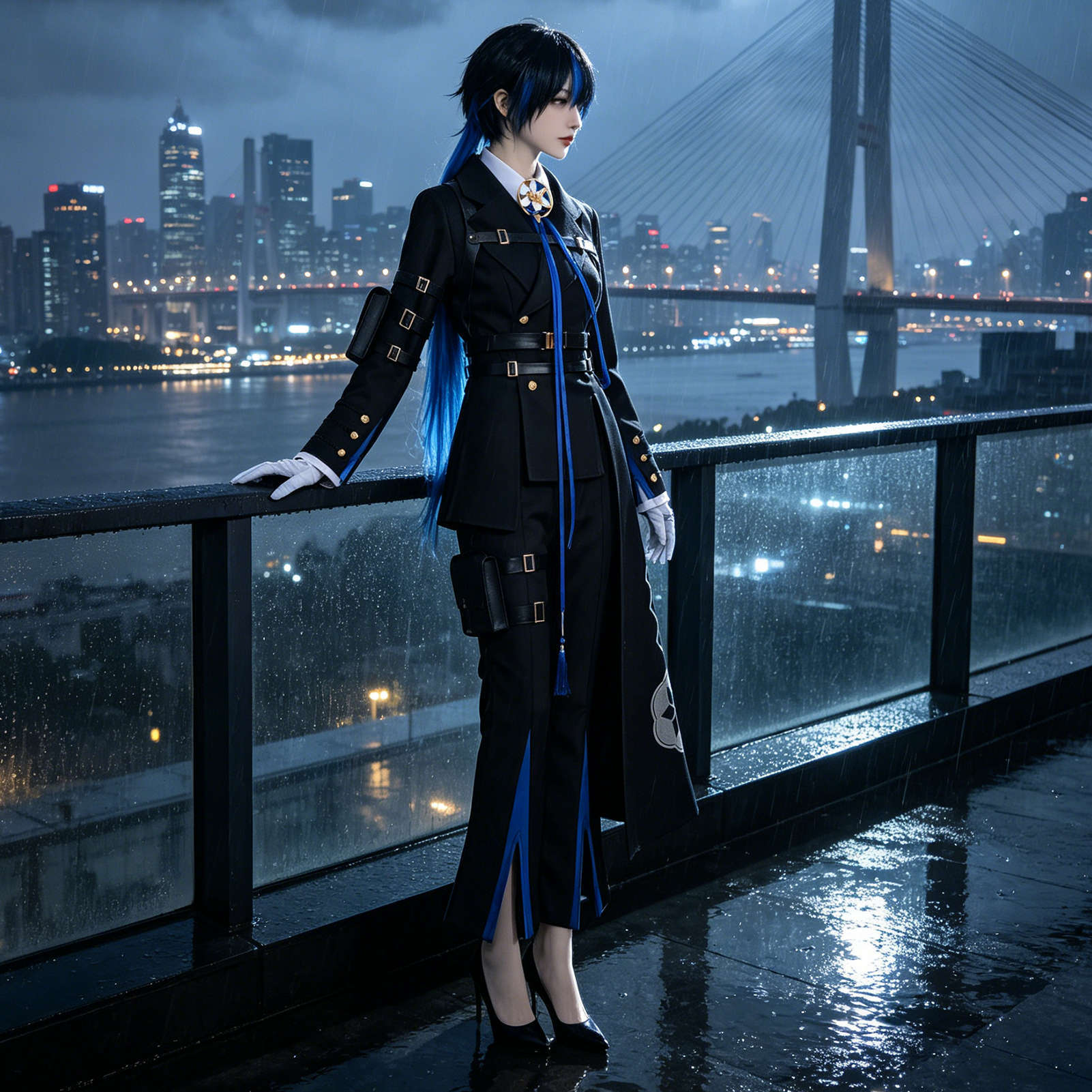 现货C服异环cos服异能者达芙蒂尔制服二次元cosplay游戏角色服图片