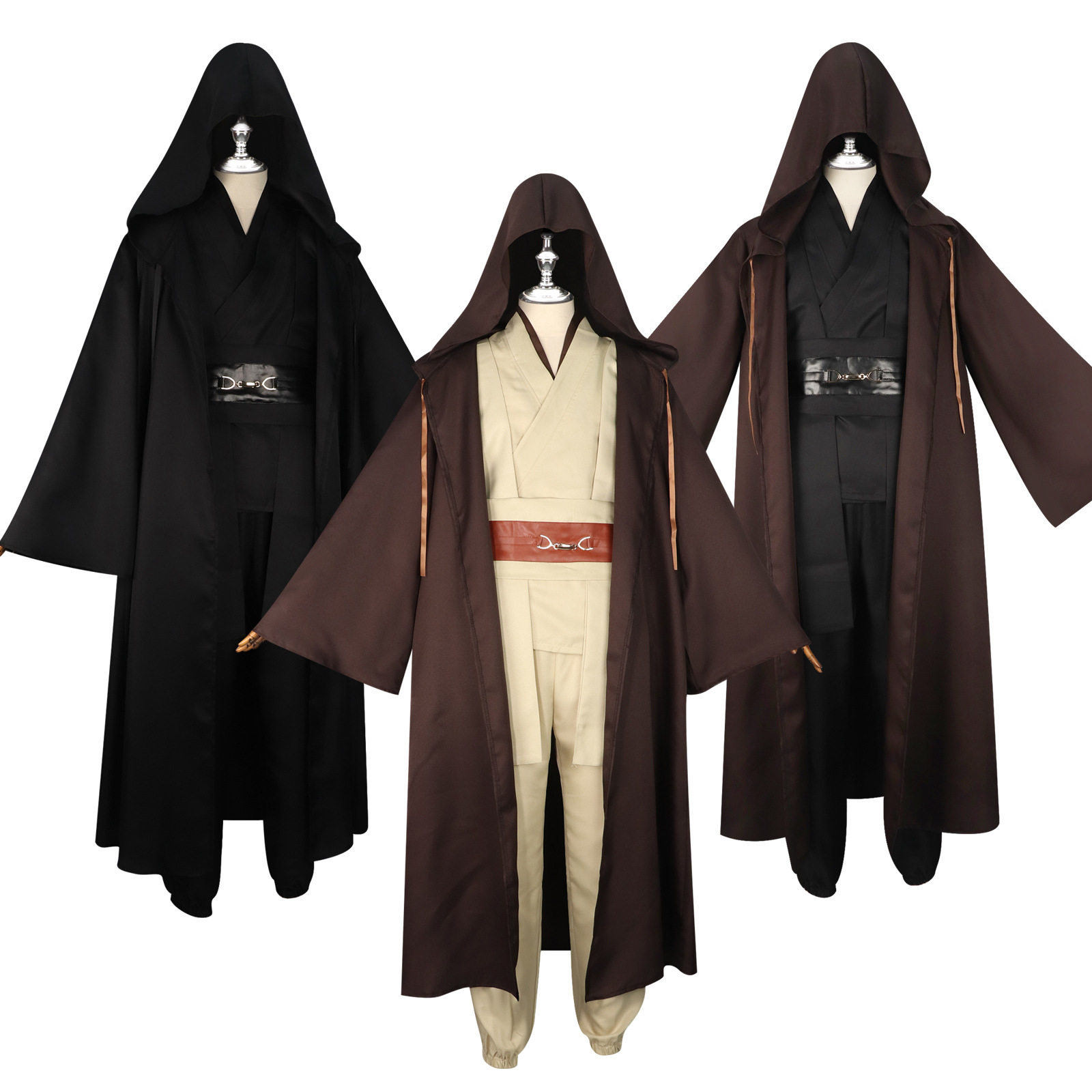 欧比旺肯诺比cos服新款星球大战cosplay万圣节绝地武士角色扮演