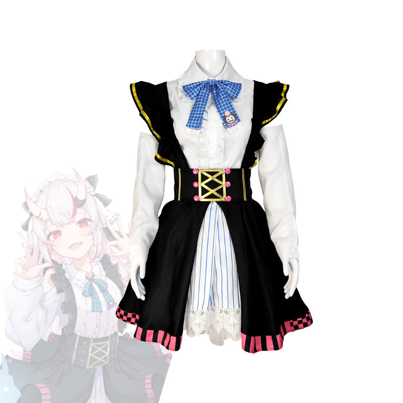 COS动漫服装vtuber虚拟偶像百鬼绫目cosplay服女装游戏洋装