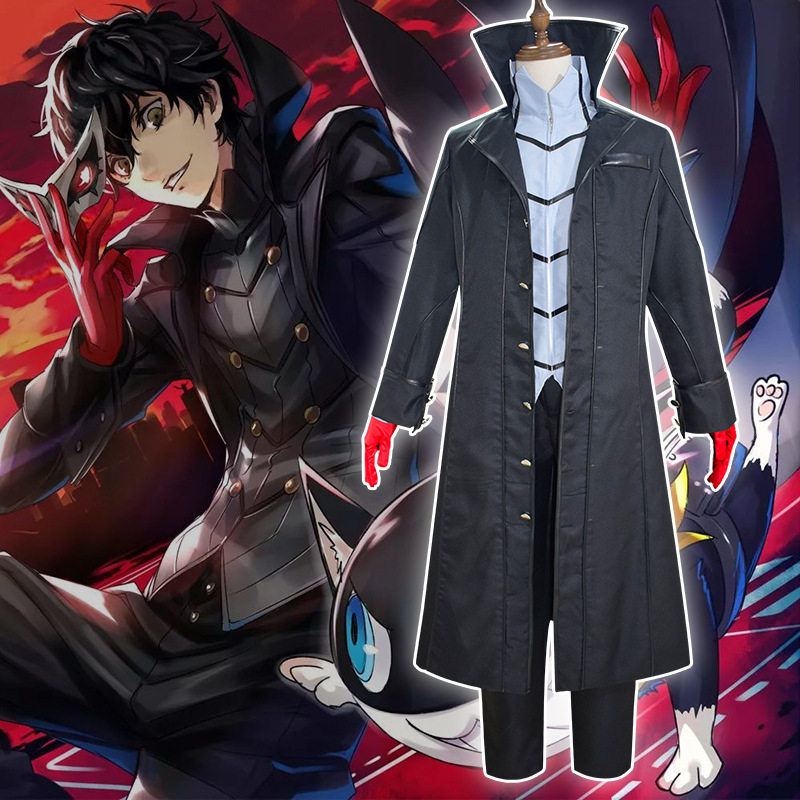 女神异闻录5雨宫莲来栖晓joker怪盗装cosplay男女角色扮演cos服装