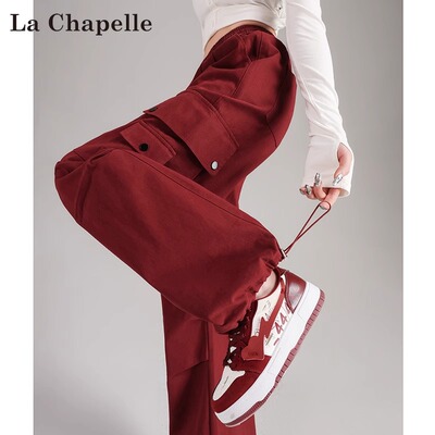 安可拉红工装裤女款2026新款