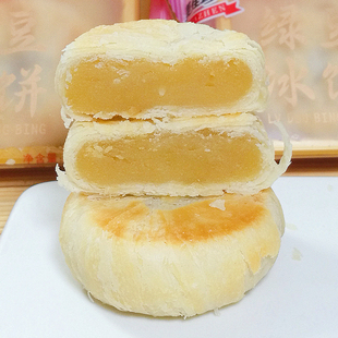 深沪冰饼泉州绿豆饼闽南特产烧金拜拜合意供品冰皮馅饼小零食点心