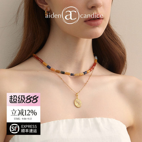 aidencandice流星项链生日礼物