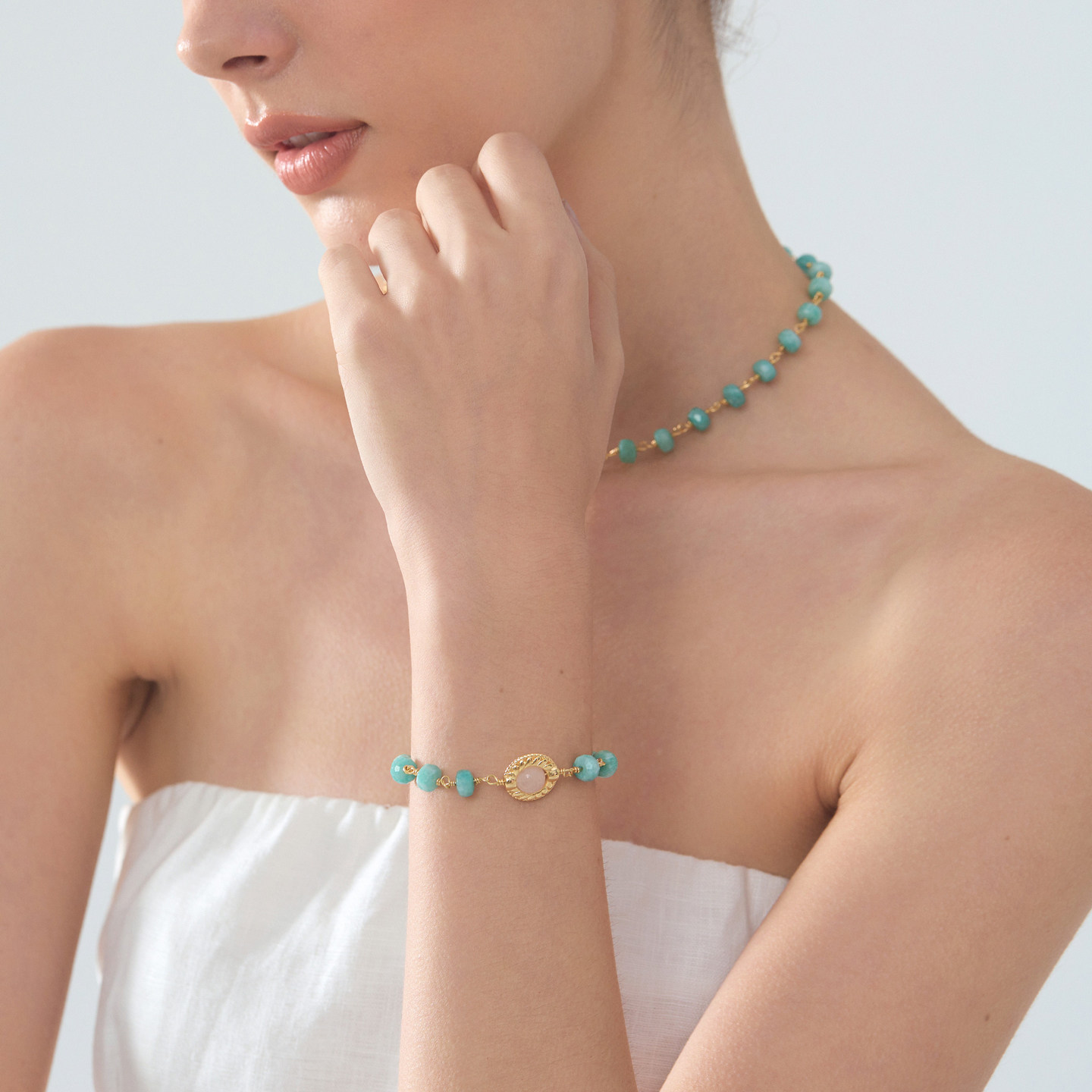 aldencandice转运净体绿色手链