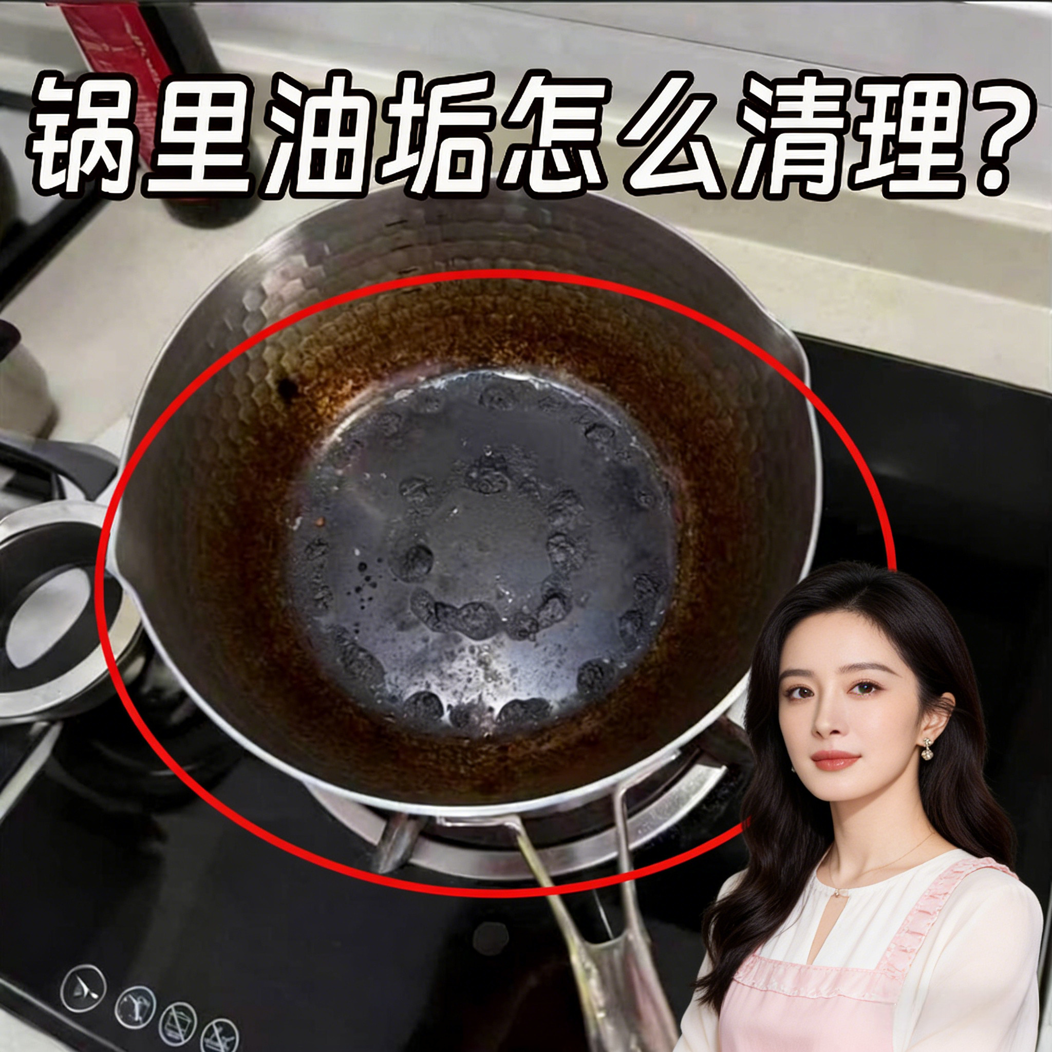 不锈钢长柄不脏手可替换清洁棒