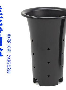 兰花专用盆加厚加高兰花盆君子兰花花盆养兰花盆塑料兰草盆
