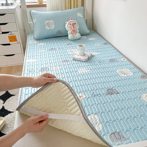 夏季冰丝席学生宿舍专用乳胶凉席单双人软席子寝室上下铺床垫夏天