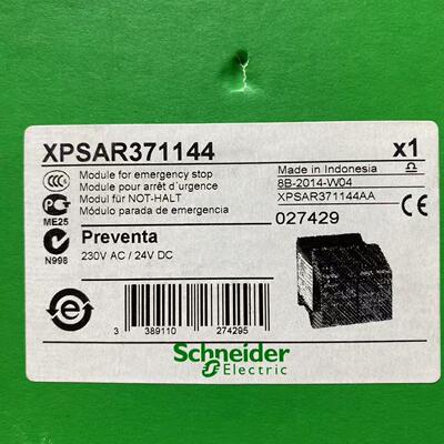 XPSAR371144 安全继电器 紧急停止模块 230VAC/24VDC议价维修