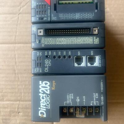 D2-240 D2-32ND3 D2-16TD2-2 Direct205 Koyo PLC模块议价维修