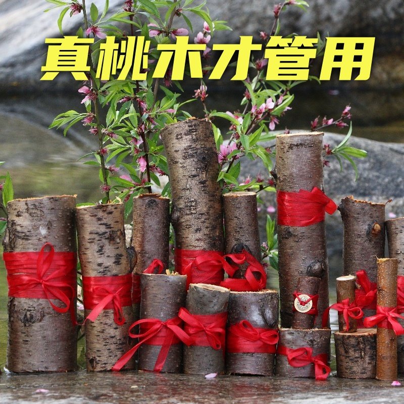 桃木棍桃木枝原木棒木剑发簪镇宅木雕