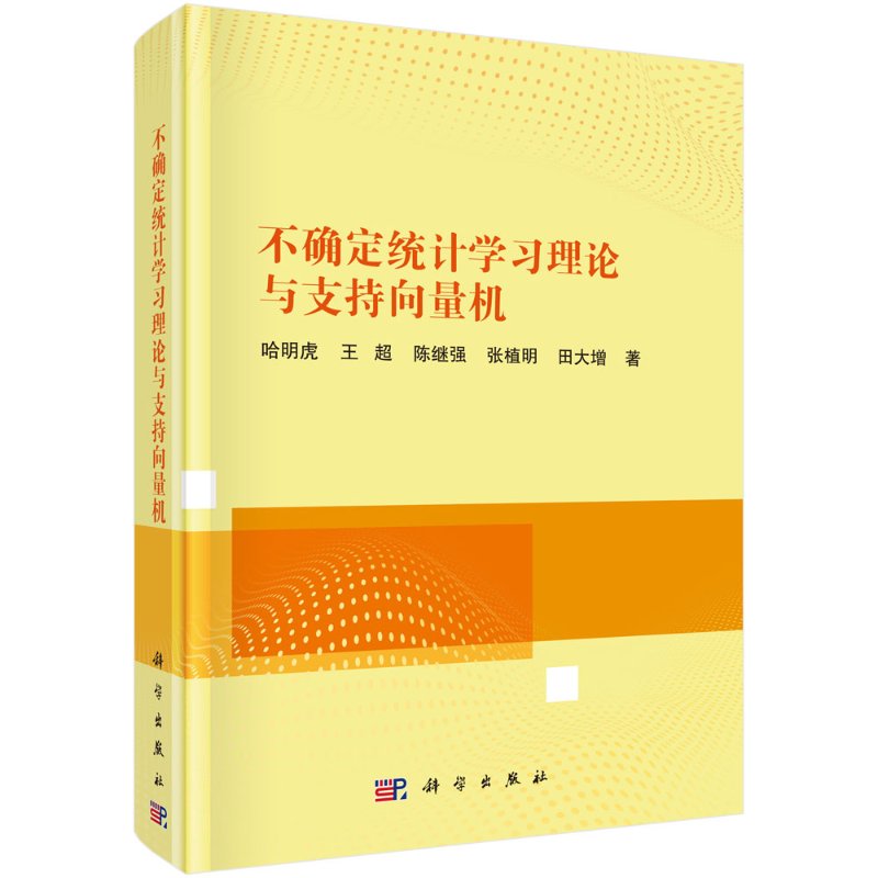 不确定统计学习理论与支持向量机