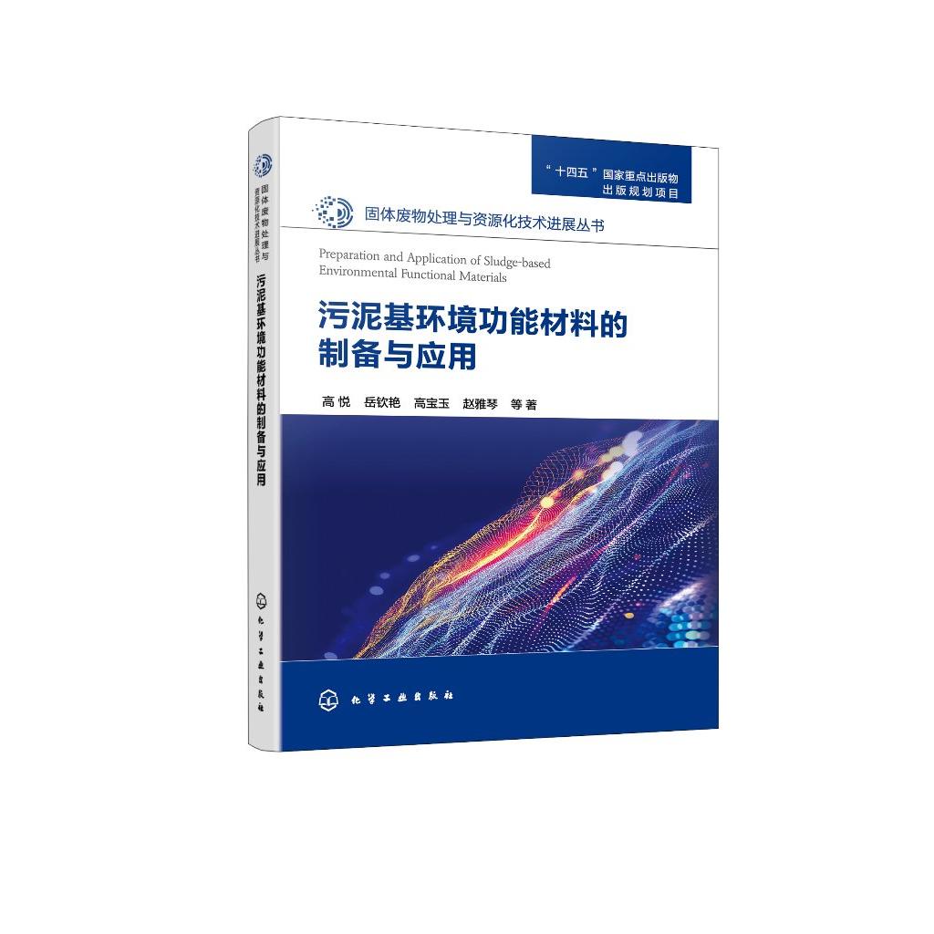 污泥基环境功能材料的制备与应用 高悦、岳钦艳、高宝玉、赵雅琴 等 著 9787122466242