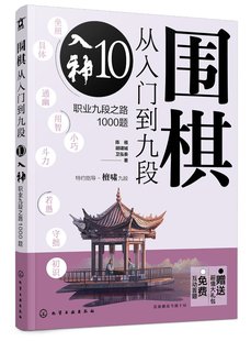 围棋从入门到九段10.入神(职业九段之路1000题)陈禧,胡啸城,卫泓泰 化学工业出版社9787122420473
