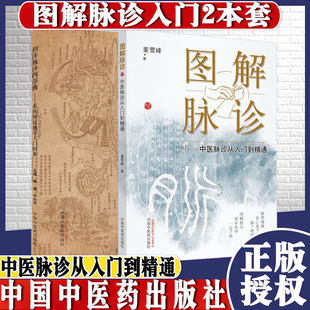 正版书籍 初涉脉诊四部曲系统辨证脉学入门图解+图解脉诊中医脉诊从入门到精通中医书籍适合广大脉学爱好者参考阅读