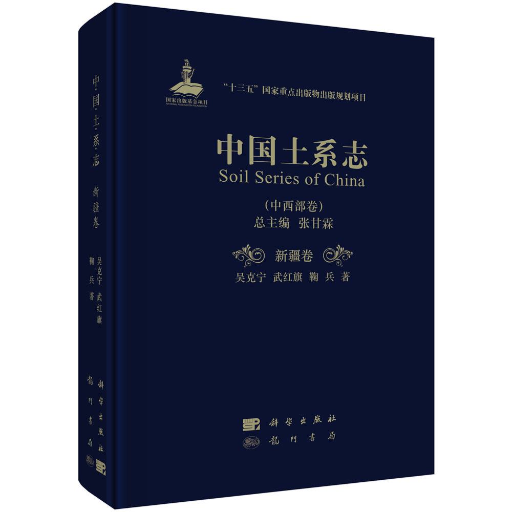 中国土系志 中西部卷 新疆卷 十三五国家重点出版物出版规划项目 张甘霖编鞠兵著冶金地质勘探开发工艺技术开采等研究图书龙门书局