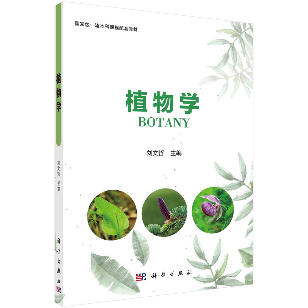 植物学 刘文哲 本科课程配套教材分子系统学植物形态结构生殖策略多样性及适应性特征9787030723574科学出版社