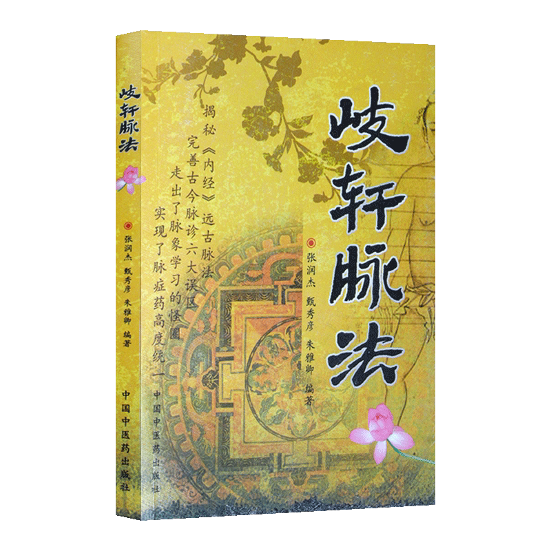 岐轩脉法畅销书籍中医养生 中国中医药出版社9787802314238