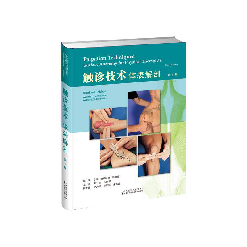 触诊技术 体表解剖 [德] 伯恩哈德?赖歇特刘守国王红星天津科技翻译出版有限公司9787543344310