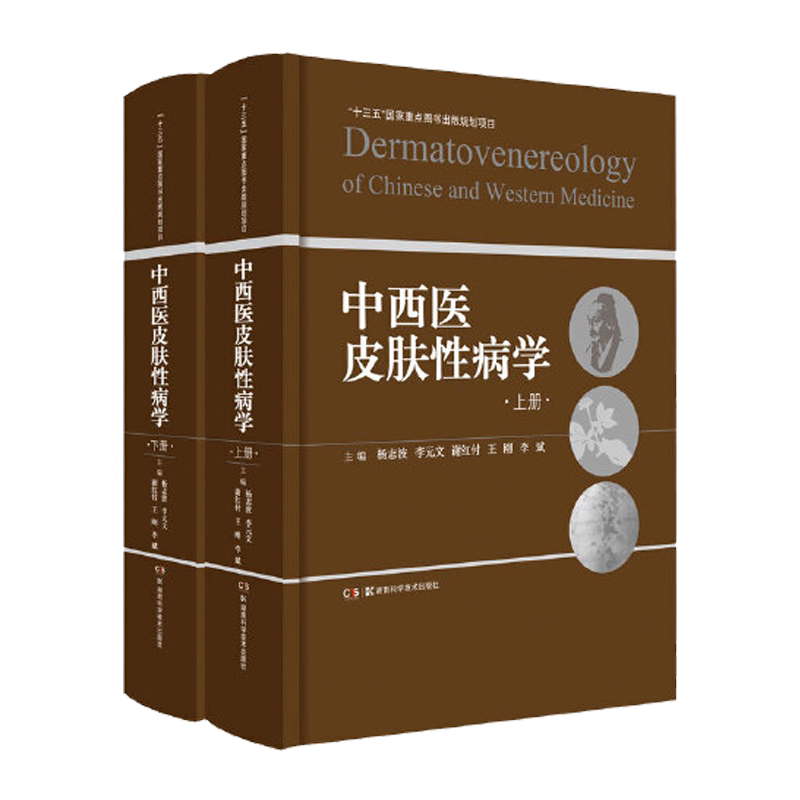 正版书籍 中西医皮肤性病学(上下册) 中医个体化治疗的特色与西医病理诊断的优势相结合 借鉴国内外最新研究进展和诊疗经验