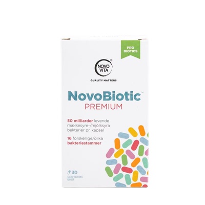丹麦NOVOVITA诺和维他成人益生菌16种菌株500亿菌群含量调整胃肠