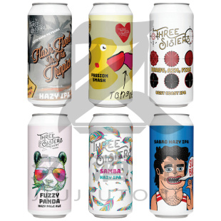 金兰姐妹热情桑巴浑浊IPA流言蜚语三倍浑浊新西兰进口精酿啤酒